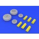 1/48 McDonnell F-4C Phantom Wheels for Academy kits