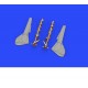 1/48 Focke-Wulf Fw 190A-8 Undercarriage Legs BRONZE for Eduard kits