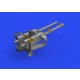 1/48 Lysander Twin Browning Machine Gun Detail Set for Eduard kits