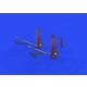 1/48 Boeing B-17F Flying Fortress Undercarriage Legs Bronze for HK Model kits