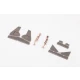 1/48 Hawker Tempest Mk.II Undercarriage Legs BRONZE for Eduard/Special Hobby kits