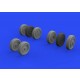 1/48 Lockheed SR-71A Blackbird Wheels for Revell kits