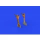1/48 Grumman F6F Hellcat Undercarriage Legs for Eduard kits