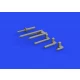 1/48 Lockheed P-38J Lightning Gun Barrels for Tamiya kits