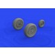 1/48 F-16A Mlu Fighting Falcon Wheels for Kinetic kits