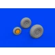 1/48 B-25J Mitchell Wheels for HK Model kits
