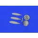 1/48 Messerschmitt BF-109K-4 Propeller for Eduard kits