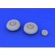 1/72 Avro Lancaster B.II Wheels for Airfix kits