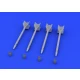 1/72 AIM-9M/L Sidewinder Short-Range Air-to-Air Missiles (4pcs)