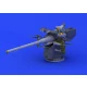 1/72 WWII German Kriegsmarine Submarine 105mm Gun for Revell kit