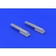1/72 Bristol Beaufighter Mk.X Exhausts for Airfix kit A04019
