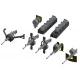 1/72 Kawanishi H8K2 Emily Guns for Hasegawa kit