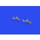 1/72 Nakajima Ki-84 Hayate Exhaust for Arma Hobby kits
