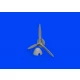 1/72 Messerschmitt Bf 109F Propeller Early for Eduard kits