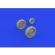 1/72 Aero L-39 Albatros Wheels for Eduard kits