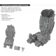 1/72 MiG-21 Fishbed Seat with Integral Belts for Eduard kits