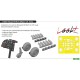 1/72 Mosquito FB Mk.VI Dashboard, Seatbelts and other Detail parts for Tamiya kits