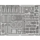 Photo-etched parts for 1/72 Mil Mi-24V Hind E Exterior for Zvezda kit