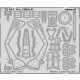 1/72 Focke-Wulf Fw 190A-8 Exterior Detail Set for Eduard kit (1 PE sheet)