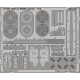 1/72 Mikoyan MiG-31B/BM Exterior Detail Set for Trumpeter kit (1 Photo-Etched Sheet)