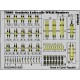 Colour Photoetch for 1/72 Luftwaffe WWII Bombers Seatbelts