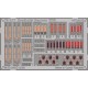 Colour Photoetch for 1/72 WWI German Seatbelts 