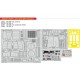 1/32 Messerschmitt Bf 109F-4 Super Detail Set for Hobby 2000/Hasegawa kits