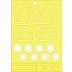 1/72 F-18C Hornet Paint Mask for Hasegawa kit