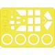 1/72 P-47D-20 Thunderbolt Paint Mask for Tamiya kit