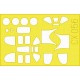 1/72 P-51B Mustang Paint Mask for Revell kit