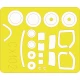 1/72 Grumman S-2F Tracker Paint Mask for Hasegawa kit