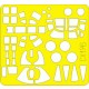 1/72 B-26F/G Marauder Paint Mask for Hasegawa kit