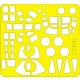 1/72 B-26F/G Marauder Paint Mask for Hasegawa kit