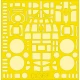 1/72 Avro Lancaster B Mk.III Dambuster Paint Mask for Airfix kit