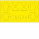 1/72 Lockheed U-2/Po-2VS Paint Masking Sheet for ICM kits