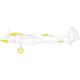 1/72 Tupolev Tu-2T Torpedo Bomber Paint Masking for ICM kits