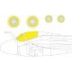 1/72 Grumman A-6A Intruder Masks for Trumpeter kits