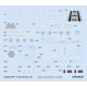 1/32 Lockheed Martin F-35A Lightning II Stencils Decal for Italeri kits