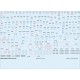 1/48 Mikoyan MiG-21PFM Stencils for Eduard #1187 & 8237 kit