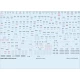 1/48 Mikoyan MiG-21PFM Stencils for Eduard #1187 & 8237 kit