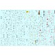 1/48 McDonnell Douglas F-4 Phantom II Stencils for Eduard kits #1186/1190/1193 (Decals)