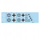 1/48 Focke-Wulf FW 190A-8 National Insignia Decals for Eduard kits