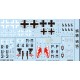 1/72 Messerschmitt Bf-110E Decals for Eduard kit