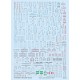 1/72 Mikoyan-Gurevich MiG-21MF Stencils Decals for Eduard kits