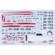 1/72 Zlin Z-37A Cmelak Bumblebee Decals for Eduard kits