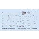 1/72 Lockheed Martin F-35A Lightning II Stencils Decal for Tamiya kits