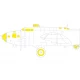 1/48 B-17F Flying Fortress (Alternate Nose, Frame X) Tface Paint Mask for Eduard kits