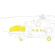 1/48 Mil Mi-24A TFace Masking for Trumpeter kits