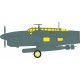 1/48 Fairey Barracuda Canopies Masking for Trumpeter kits