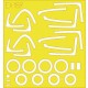 1/48 F-18E Hornet Paint Mask for Hasegawa kit